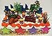 Powerpuff Girls 20 Piece Birthday Cake Topper Set Featuring Power Puff Girls Blossom, Bubbles, and Buttercup and Other Decorative Themed Accessories