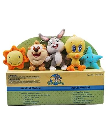 Amazon Com Baby Looney Tunes Musical Mobile Baby Musical Toys