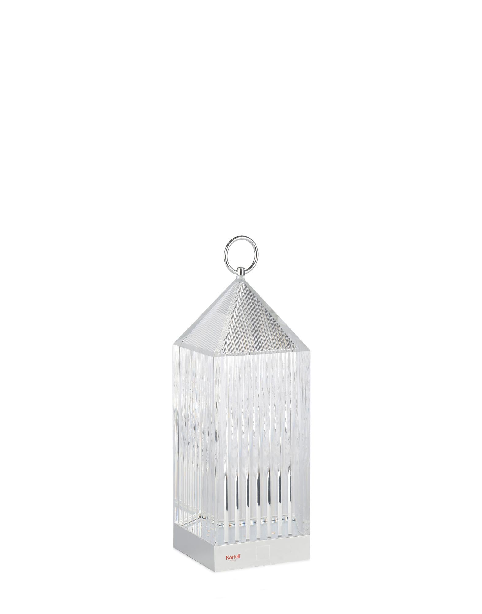 Kartell Lantern, Table lamp, Crystal Clear, with dimmer