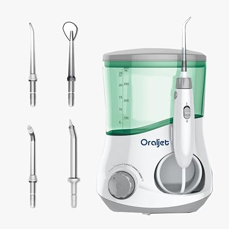 Irrigador Oral Oraljet com Estojo de Viagem Familia Ultra Water Flosser OJ1200B Bivolt Automático 