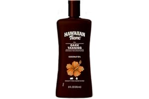 Hawaiian Tropic Dark Tanning Oil Original 8 oz (Pack of 2)