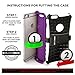 iPhone 6s Case, BUDDIBOX [Wave] Slim Rugged Durable Protective Case with Kickstand for Apple iPhone 6 and 6s, (Purple)