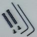 5.56 XP Black .154 Non Walk with Nylock Patch,Black Oxide Stainless Steel 223/5.56