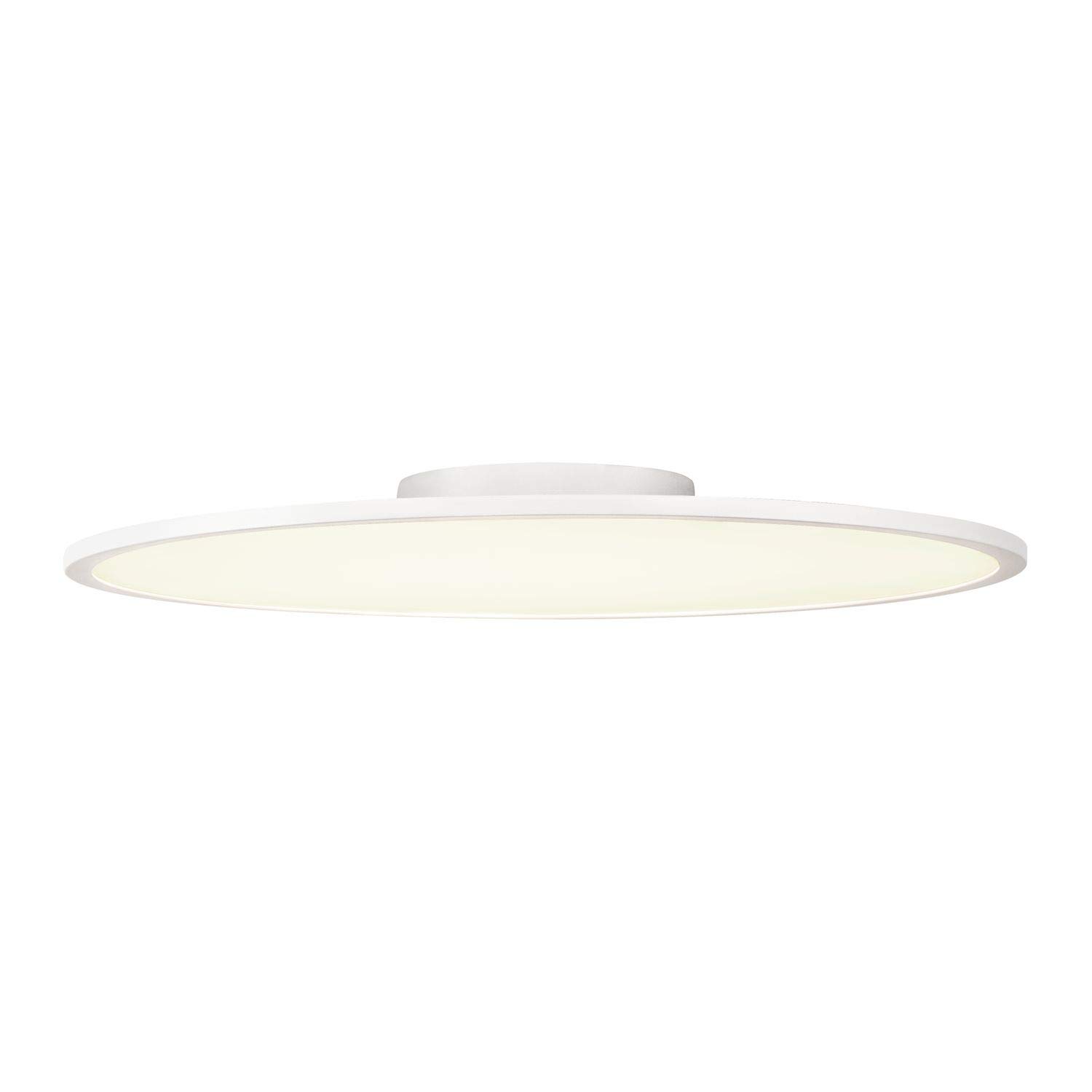 SLV Panel 60 Ceiling Surface-Mounted Light/LED Spotlight, floodlight, Ceiling Light, Surface-Mounted Light, Indoor Lighting / 4000K 42W 3350lm White dimmable 110 Degrees
