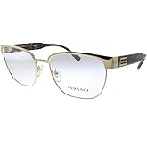 Versace VE 1264 1460_5 Gold Metal Oval Eyeglasses 54mm