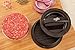 Non Stick Hamburger Press Patty Maker with 30 Wax Paper Discs to Make Regular Burgers, Sliders, Stuffed Burgers and Perfect Patties - Handy Grilling, Barbecue and Kitchen Accessory. Dishwasher Safe
