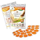 Natural Oust Mosquito Repellent Patch 72 COUNT DEET - FREE, All Natural, Safe for the Baby and Kids - Strong Enough for Adults - 24 Hour Protection from Mosquitoes - by