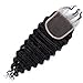 Freyja Hair Brazilian Virgin Hair Human Hair Closure With Baby Hair Deep Wave Top Lace Closure Part 8-20