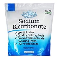 Duda Energy sbc5f USP Pure Sodium Bicarbonate Powder Highest Quality Organic Food Grade ORMI Listed Pure Baking Soda, 5 lb.