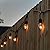 Brightech â€“ Ambience Pro â€“ Outdoor Weatherproof Commercial-Grade String Lights with Hanging Sockets â€“ WeatherTite Technology â€“ 11S14 Incandescent Bulbs â€“ Heavy-Duty