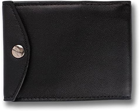 Orchill 115010119 Men's Bi-Fold Black Leather Wallet