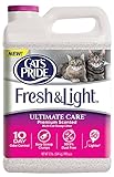Cat's Pride C47512 Fresh and Light Ultimate Care Premium Scented Multi-Cat Scoop Litter, 12-Pound Jug