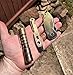 ReyLight Pineapple V3 Solid Brass AA/14500 Custom EDC Flashlight with Nichia 219C 4000K High CRI LED 470 lumens (Brass)