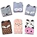 Fasker 6 Pairs Unisex Baby Girls Socks Boys Toddler Knee High Socks Leg Warmers Animal Baby Stockings (1-3 Years), A-6 Pack