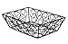 American Metalcraft EBB59B Steel Rectangular Wire Loop-D-Loop Bread Basket, Small, 9