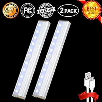 homelife lights led sensor motion rechargeable zeutch magnetic light wireless closet cupboard anywhere drawer wardrobe stick pack under
