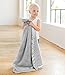 Little Giraffe Chenille Stroller Baby Blanket, Lotus, 29