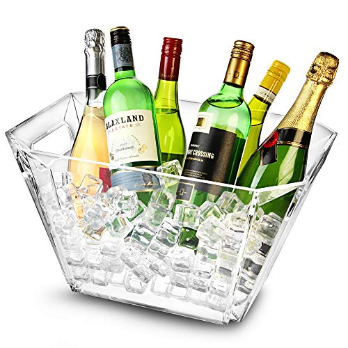 Seau à glace en aluminium pour hôtels et boissons cuisine table bar et vin perso
