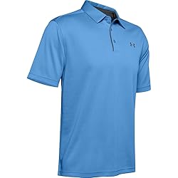 Under Armour Men's Tech Golf Polo, Carolina Blue