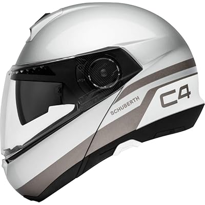 SCHUBERTH C4 Pulse Silver Motorcycle Helmet Size Bahrain