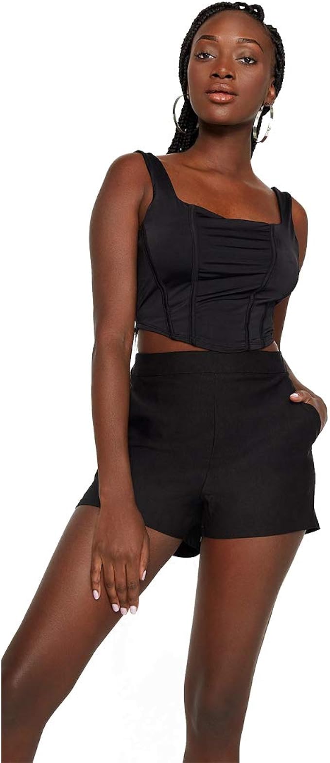 charlotte russe high waisted shorts