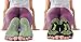 FitLeaf Toeless Yoga Socks for Women – Non Slip Grip Half Toe Socks for Pilates, Ballet, Barre – 2 Pairs