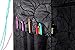 Kenley Knitting Yarn Bag - Wool Skeins Yarn Ball Holder Organizer & Storage Basket - Travel Tote Bag with Slits & Pockets for Crochet Hooks Needles & Accessories - Protects Wool - Prevents Tangling