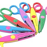 UCEC 6 Colorful Decorative Paper Edge Scissor Set