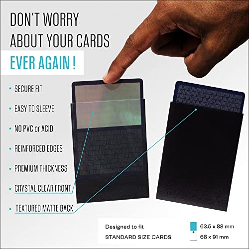 Ryker Sleeves Standard Matte Card Sleeves, 5X Stronger, for Magic The