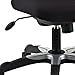 Modway Edge Mesh Back and Mesh Seat Office Chair In Black With Flip-Up Arms in Black