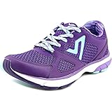 Vionic Womens Drift Satima Lace Up Walking Sneaker Purple Size 8