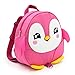 Hipiwe Baby Toddler Walking Safety Backpack Little Kid Anti-Lost Travel Bag Harness Reins Cute Penguin Toddler Bookbag Mini Backpacks with Safety Leash for Boys Girls 1-3 Years Old