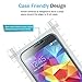 LK [3 Pack] Screen Protector for Samsung Galaxy S5, [Tempered Glass] with Lifetime Replacement Warranty