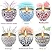 Scented Candles – Soy Wax Portable Travel Tin Fragrance Gifts Set on Birthday Christmas – French Lavender vanilla, Rose&Lychee, Sea&Sage, Mediterranean Amber, Ocean, White tea, 6packthumb 2