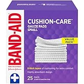 Band Aid gauze pads