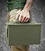 Heritage Products Classic Military Styling Sealed Lid Steel Ammo Can Double Pack with 50 Caliber Ammo Can (M2A1) and 30 Caliber Ammo Can (M19A1)