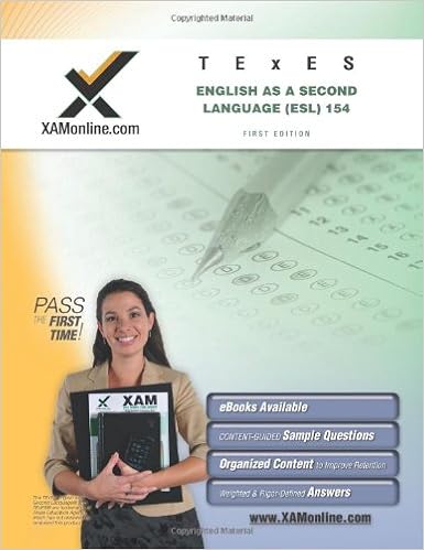 Texes English As A Second Language Esl 154 Teacher