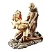 SIKOO Nude Women Funny Dracula Lover Skulls Sexy Statues Love Never Dies Day Of The Dead Statue Figurine Adult Ceremony Halloween Skull Ornaments Home Bar Decorations (Sexy2)