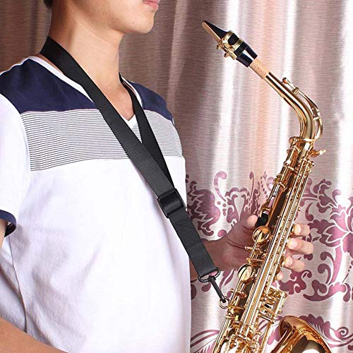 Saxophone clarinet clarinet universal strap neck strap Black