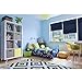 Chicology Cordless Magnetic Roman Shades / Window Blind Fabric Curtain Drape, Thermal, Room Darkening - Sailor's Navy, 23