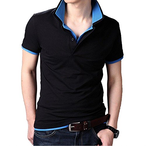 fanideaz men's plain regular fit polo