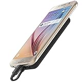 SCOSCHE magicMOUNT 4,000 mAh Magnetic Micro-USB Power Bank for Samsung Galaxy 4, 5, 6, 7 and Android Phones - Ultra-Slim - Black
