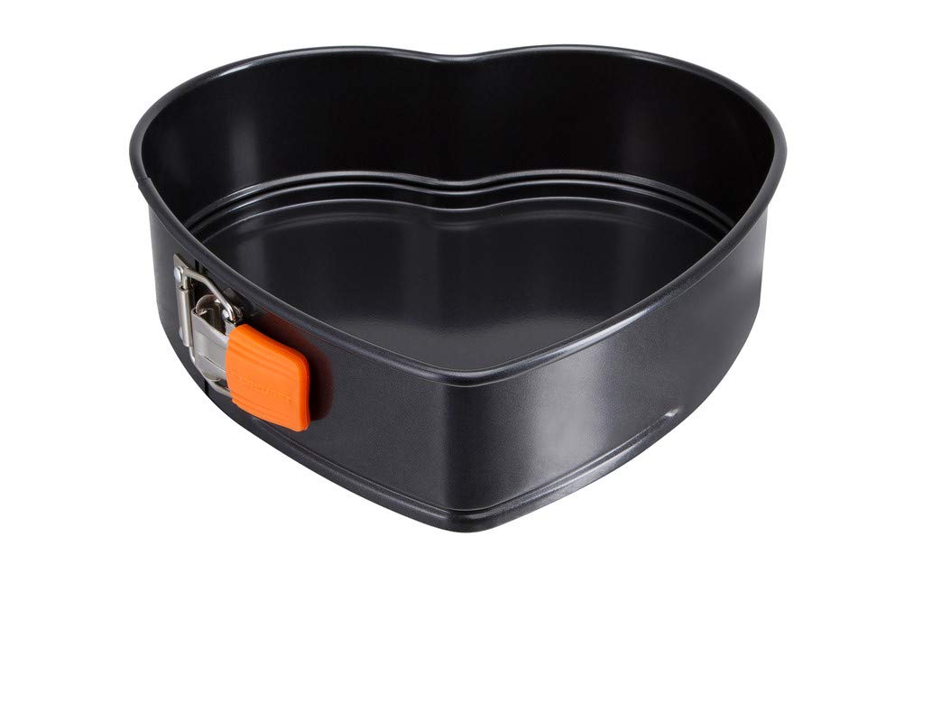 Le Creuset Non-Stick Carbon Steel Heart Shape Spring Form, 26 cm, 46070250011100