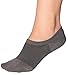 Bam&bü Women's Premium Bamboo Viscose No Show Uplifting Message Socks - 4 pairs - Grey - Small 5-7.5