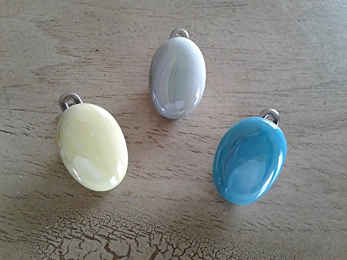 image for LelRey's Studio 10 FUNSET Clip On Shower Curtain Weights~Tablecloth, C