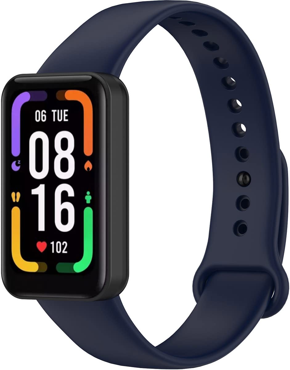 BBZ Compatible with redmi smart band pro Strap,Silicone Replacement Bracelet Wristband Wrist Strap Compatible with Xiaomi Redmi Smart Band Pro Accessories