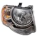 Brock Replacement Set Driver and Passenger Halogen Headlights Compatible with 2005-2007 Town & Country Van with 119