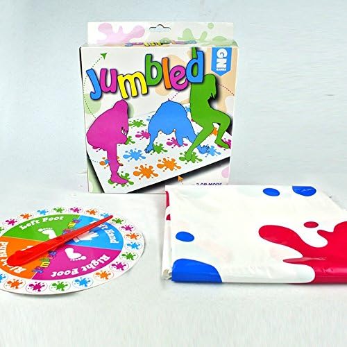 Joanna Reid Twister Game, Floor Board Game, Sports Fun Party Game for All Ages