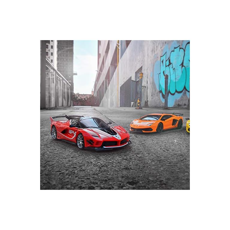 BEZGAR X RASTAR Licensed RC Series, 1:24 Scale Diecast Remote Control Car Ferrari FXX K EVO 