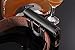 Kingsource iPhone 8 iPhone 7 iPhone 6S iPhone 6 Black Leather Pouch Holster Case with Metal Belt Clip Fits with Otterbox case / Lifeproof Waterproof Case / Battery Case On